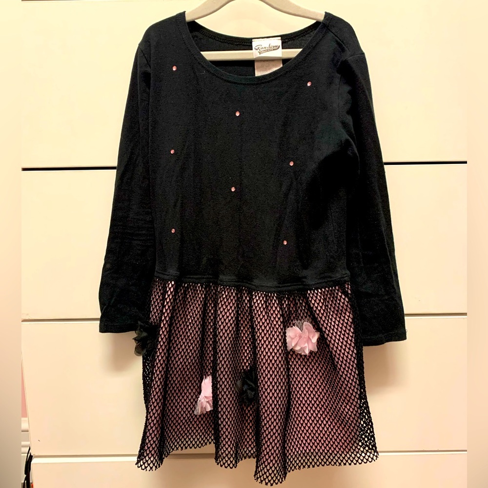 Random hearts dress